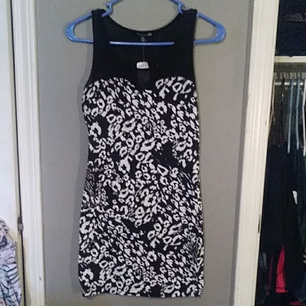 Forever21 cheetah dress